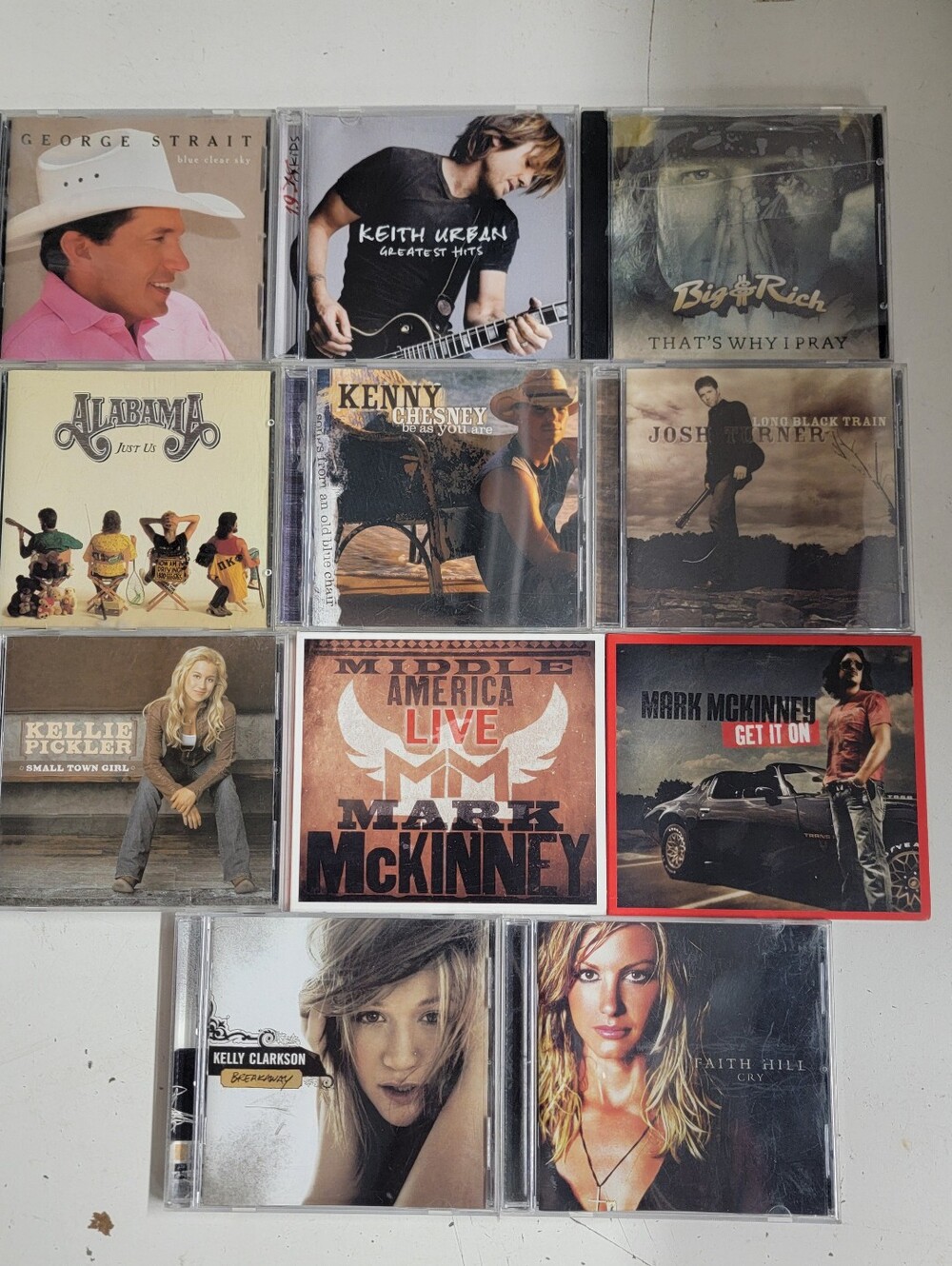 Assorted Country CDs - 11